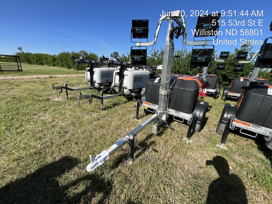 2024 Wanco WLTT-4MM4K Diesel, Deep Sea Controller, Shore Power Plug, Auto Start, (4) 350W LED Floodlights, 4kW Generator, 60 Gal Fuel Tank, 2" Ball, T3