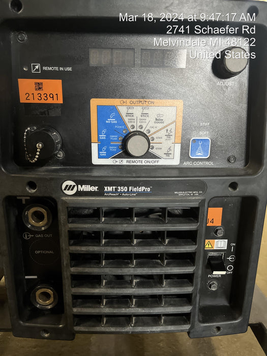 2021 MILLER ELECTRIC XMT 350