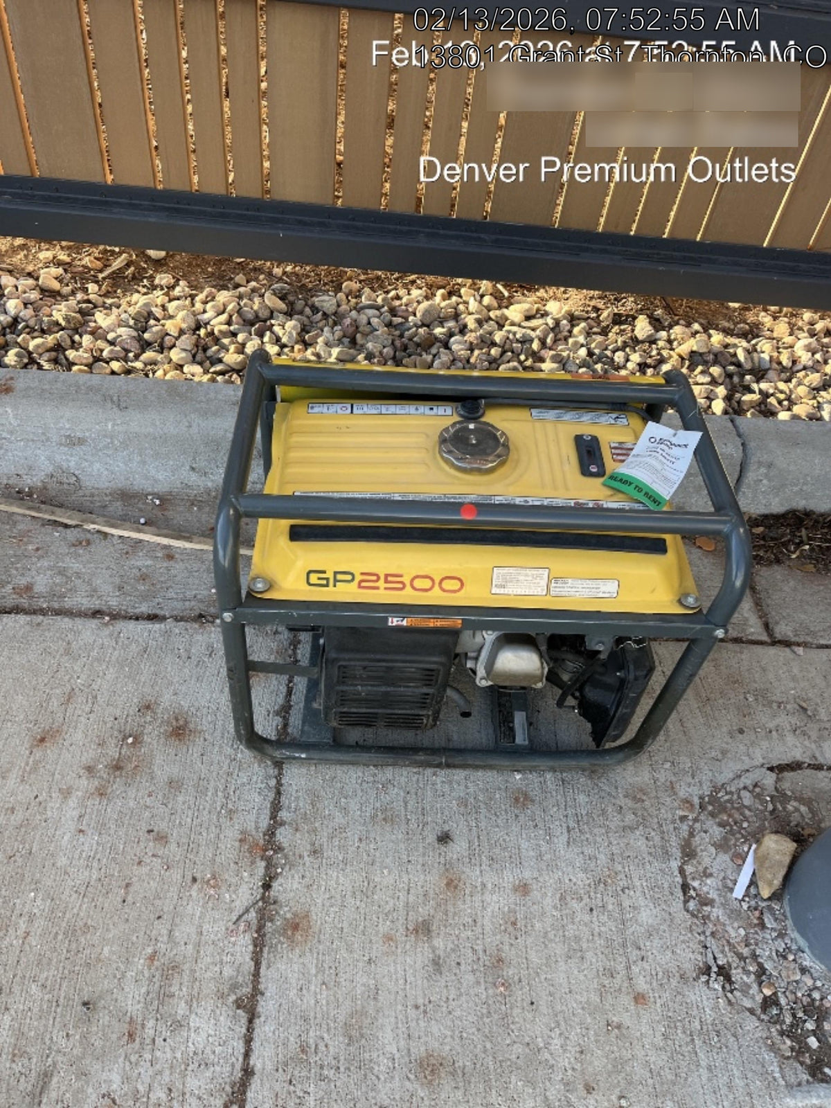 2021 WACKER NEUSON GP2500A