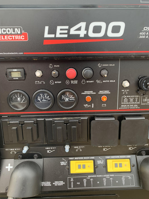 2024 Lincoln Electric LE400 Kubota V1505, Trlr, Cable Rack, Light Kit, ES Decals, T3