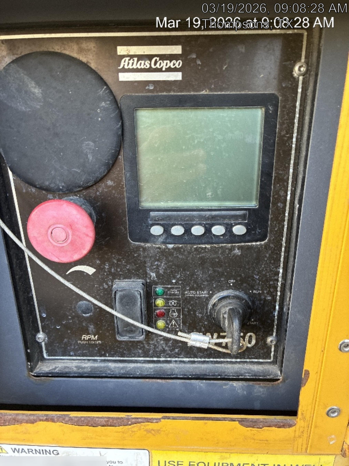 2020 ATLAS COPCO PAS 150 HF CS Enclosed