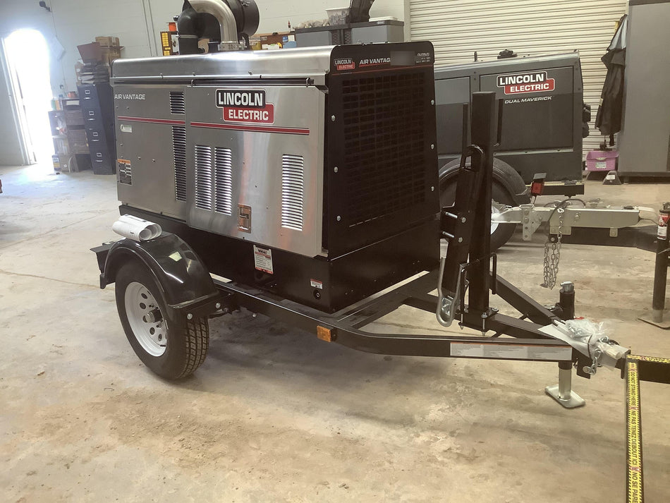 2021 Lincoln Electric Air Vantage 566 Air Vantage 566X Ready Pak 3 (includes trailer, cable rack, fender light kit); no telematics