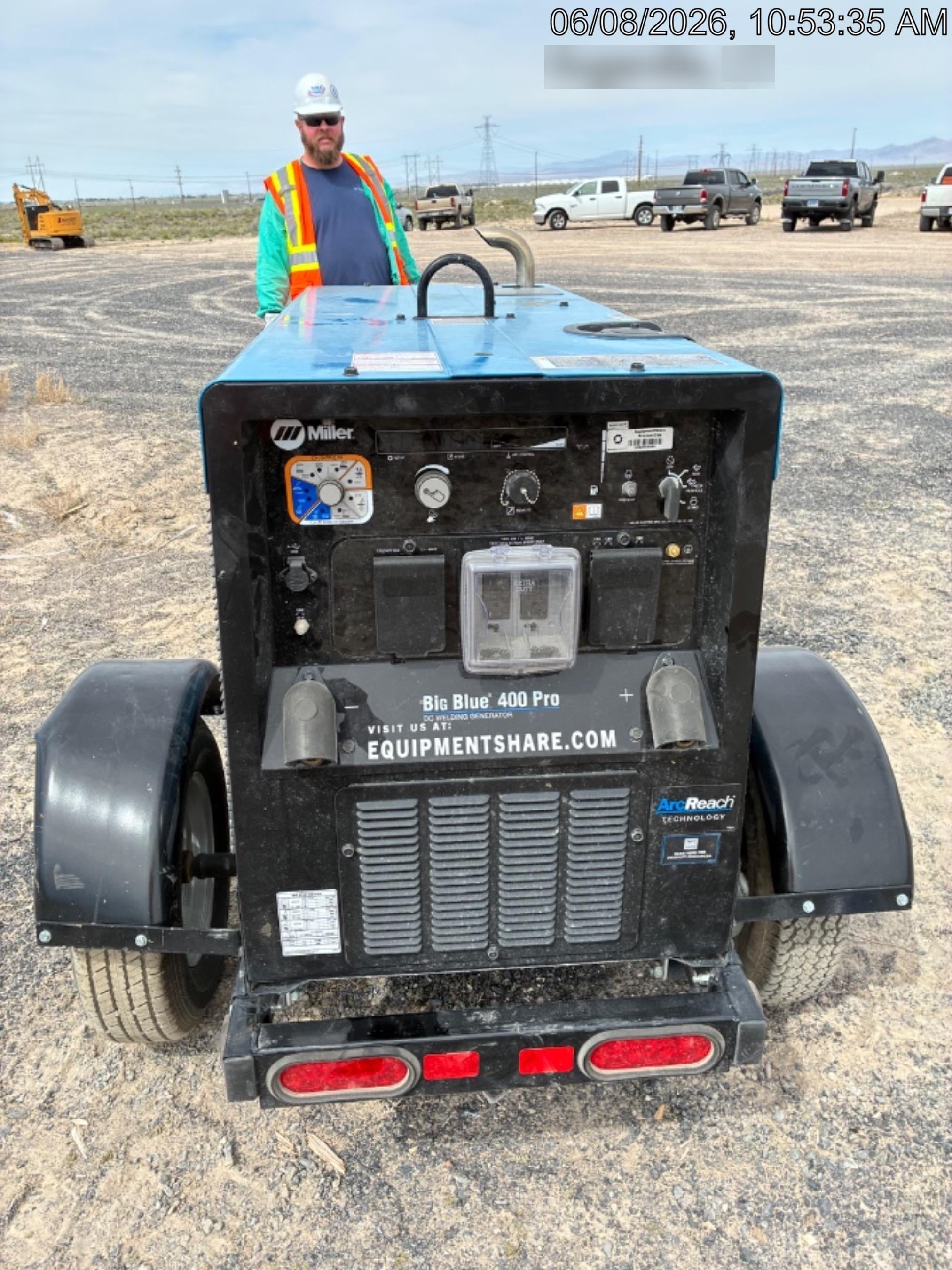 2026 MILLER ELECTRIC BIG BLUE 400