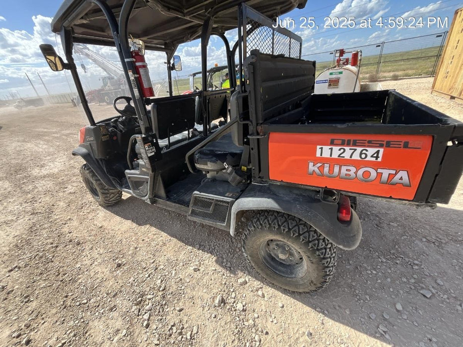 2020 Kubota RTV-X1140 4 Seat UTV, 4WD, Canopy, Standard Rental Spec