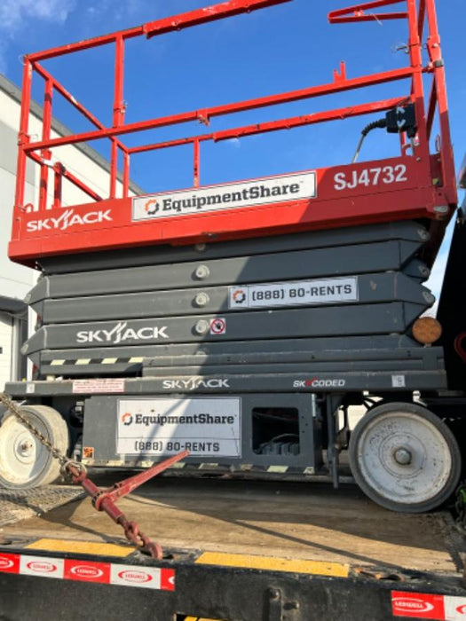 2021 Skyjack SJ4732 Hyd Drive, Sld NM Tires, DBcns, EST