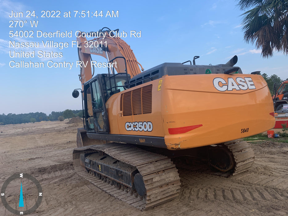 2021 CASE CX350D