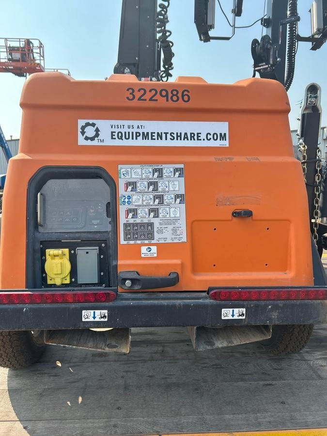 2023 Generac MLT2 Diesel, Flex Switch 120V Input, Powerzone Controller, (4) 320W LED Lights, 4kW Generator, 39.9 Gal Fuel Tank, 2" Ball, T3