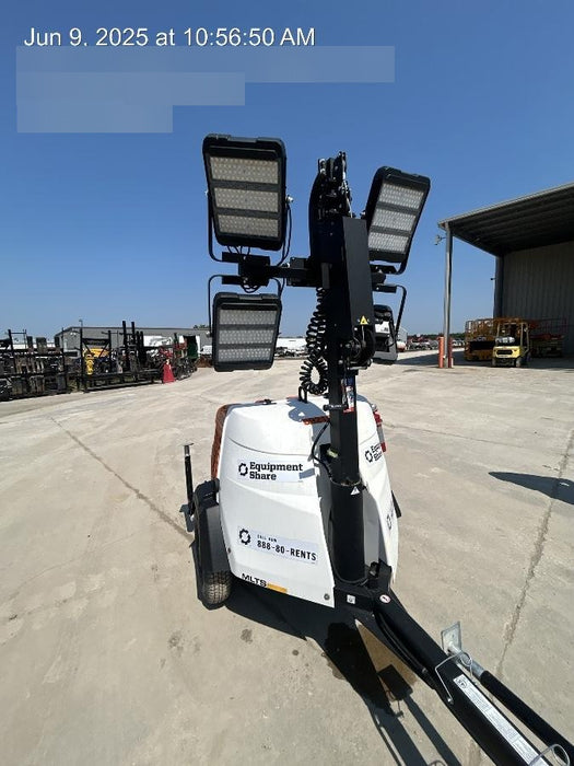 2024 Generac MLT2 Diesel, Flex Switch 120V Input, Powerzone Controller, 
(4) 320W LED Lights, 4kW Generator, 39.9 Gal Fuel Tank, 2" Ball, T3