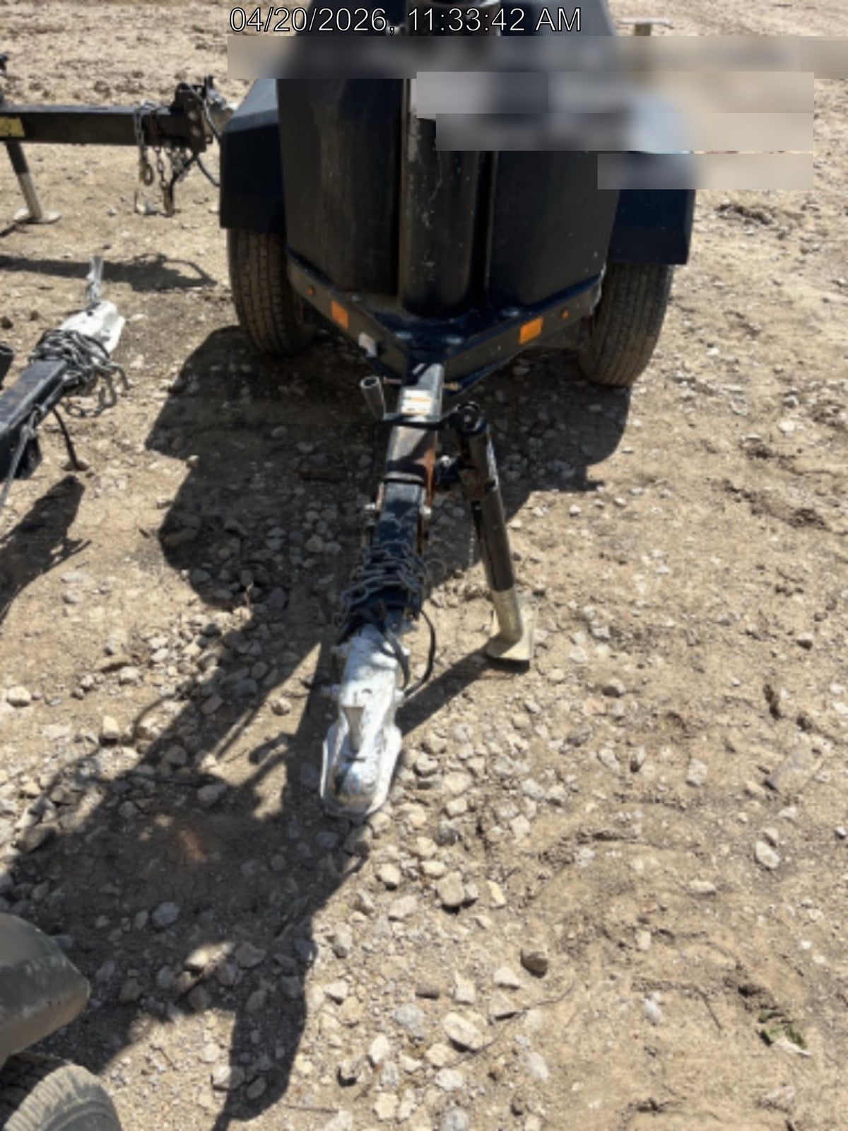 2022 Allmand NLV3GR (4) LED Light Fixture 350W, 23' Vertical Mast, 3kW Prime, Towable, Deep Sea L401, Leveling Jacks, Yanmar T4F 5.8hp