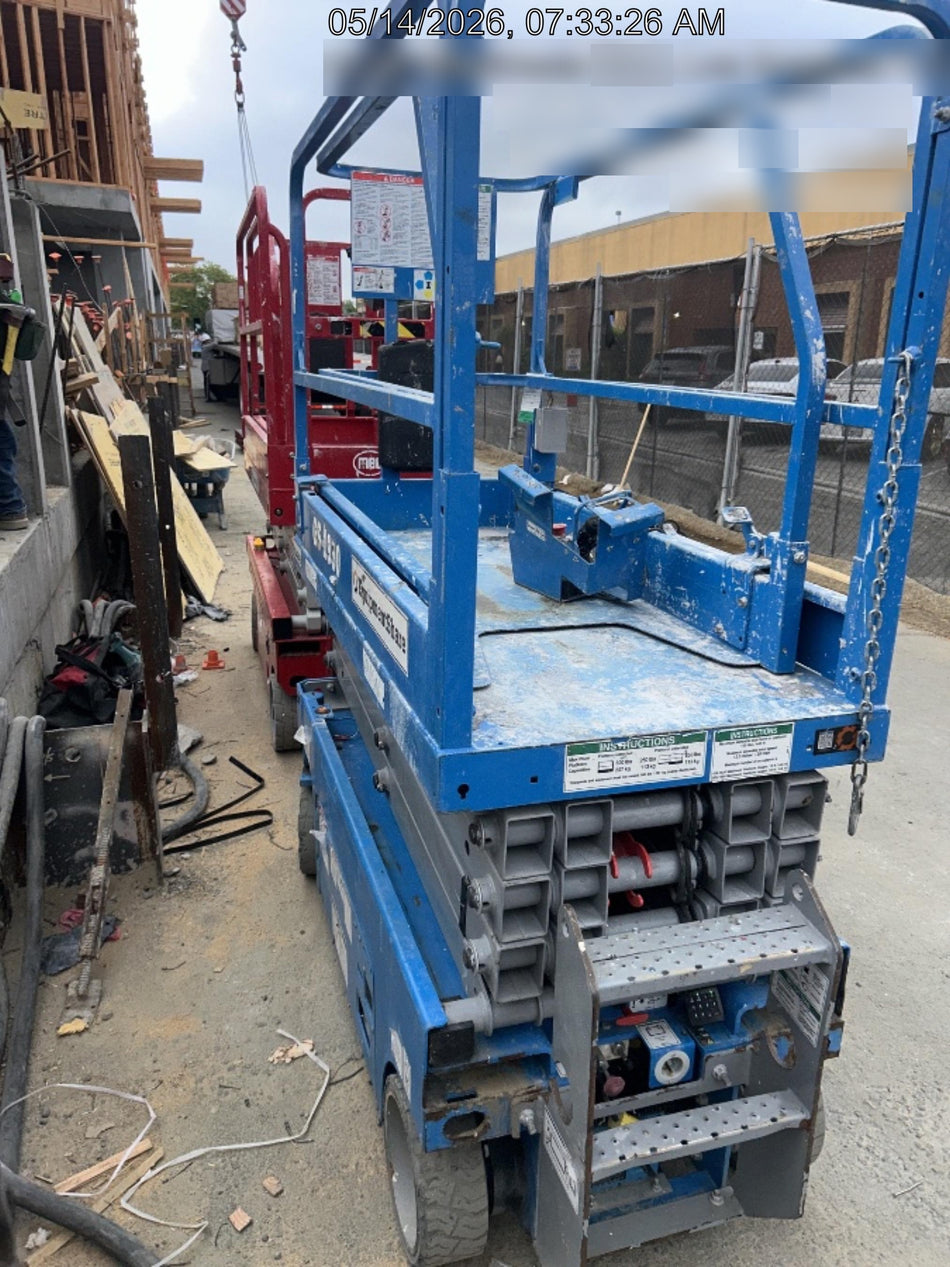 2020 Genie GS-1930 Fixed rails with chain entry gate - Pre A92.20, 800W Inverter