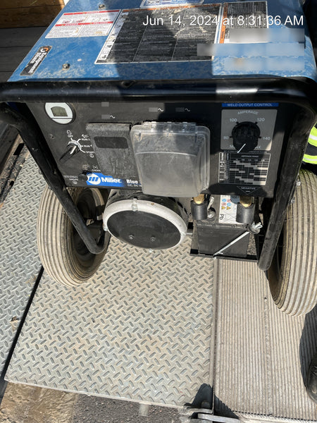 2023 Miller Electric Blue Star 185 Engine Driven Welder, Electric Start, 13 hp, Gas, 6,500 W Peak 907664
