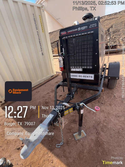 2025 LINCOLN ELECTRIC Vantage 549X