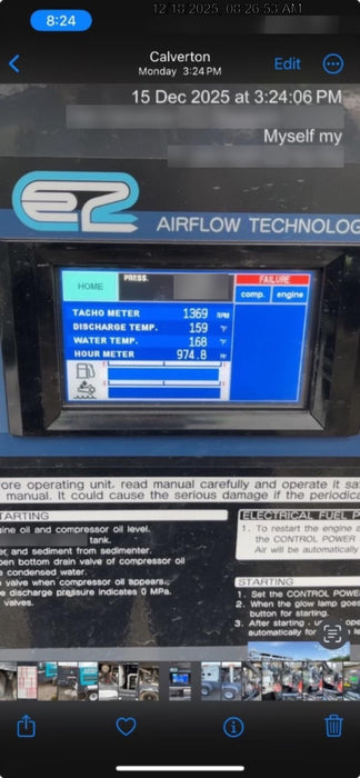 2025 AIRMAN PDSF375DP-6E1