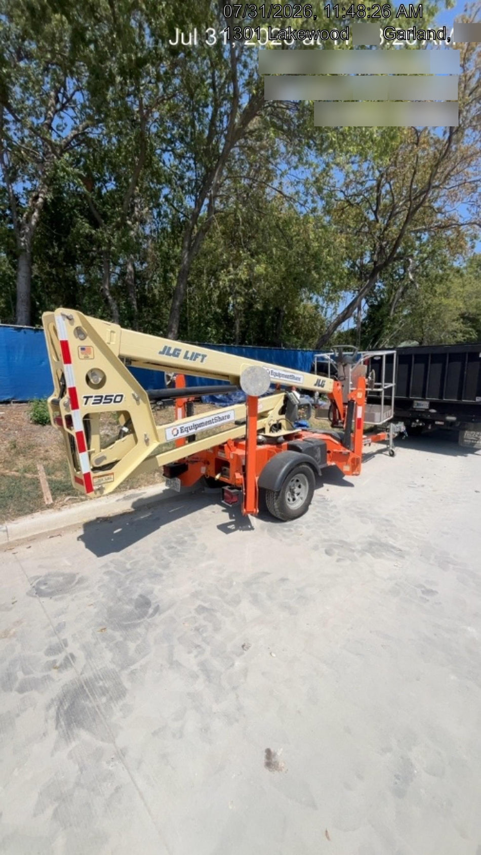 2022 JLG T350
