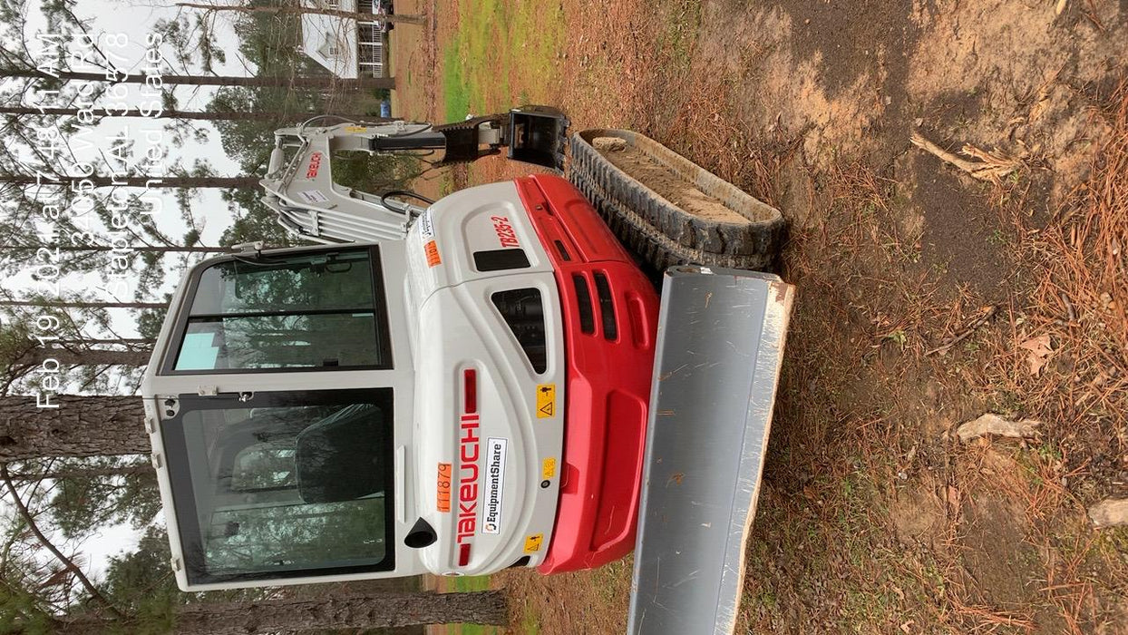 2020 Takeuchi TB-235-2CR Cab/Heat/Air, Rubber Tracks, Manual TAG QC