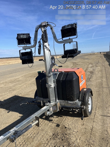 2024 Wanco WLTT-4MM4K Diesel, Deep Sea Controller, Shore Power Plug, Auto Start, (4) 350W LED Floodlights, 4kW Generator, 60 Gal Fuel Tank, 2" Ball, T3