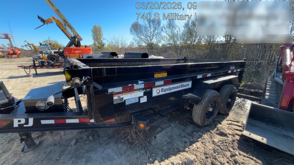2022 PJ TRAILERS 7X14 DL 14K