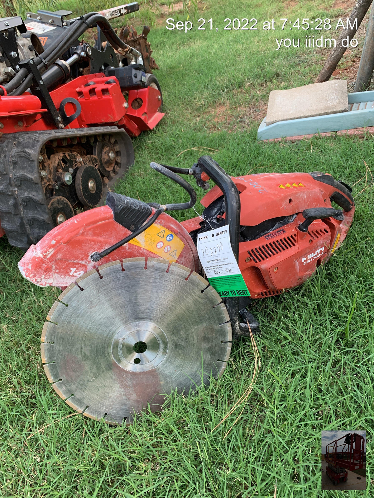 2022 HILTI DSH700-X