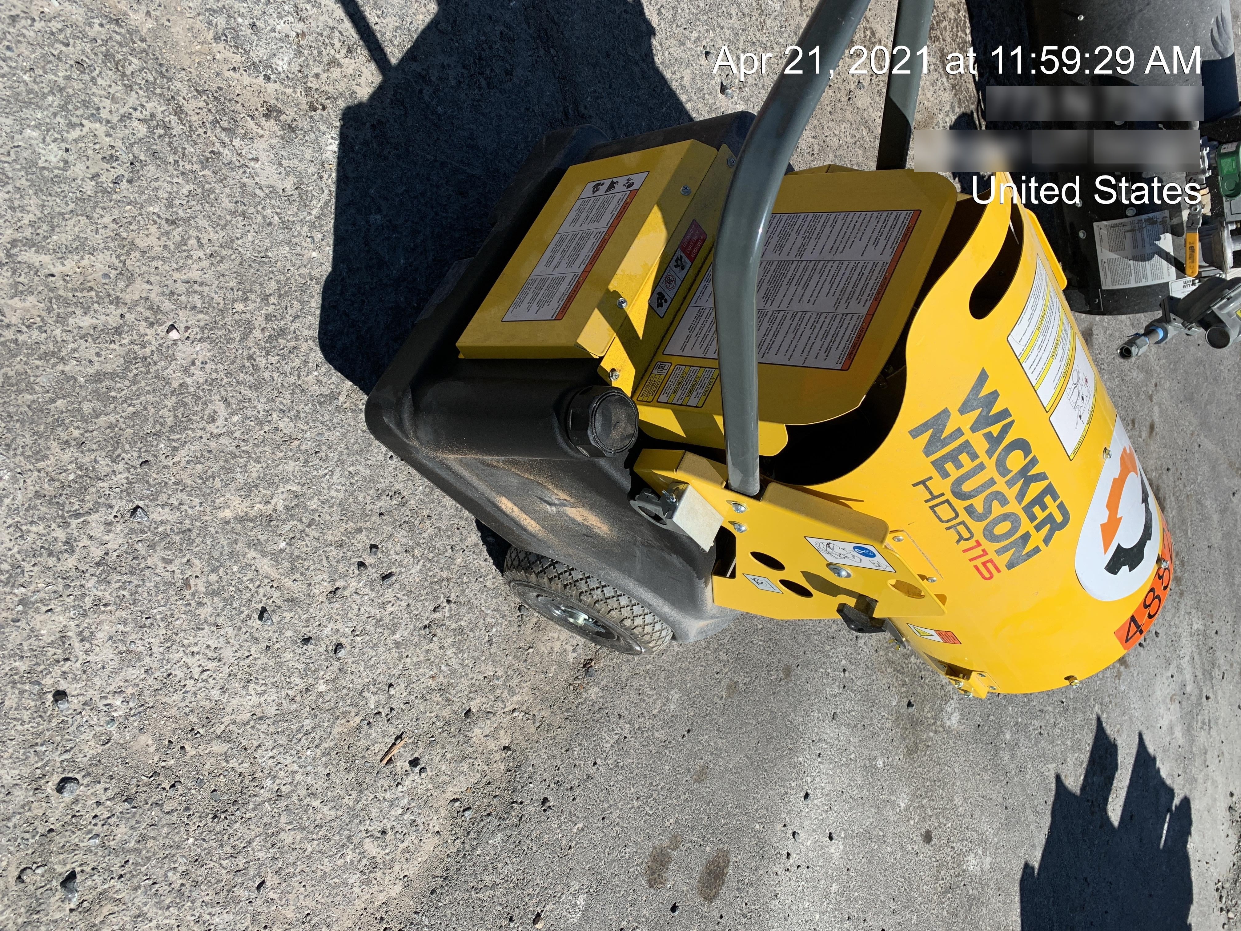 2019 WACKER NEUSON HDR115