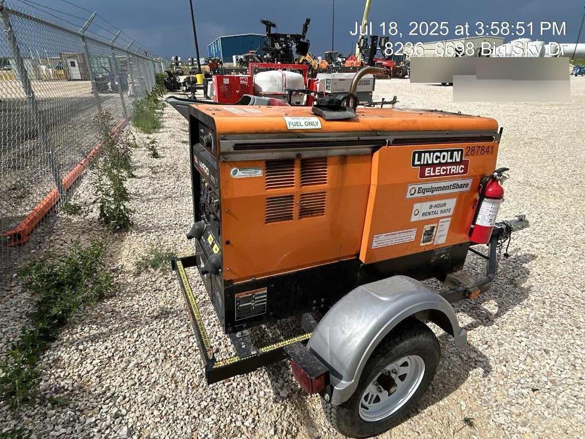 2023 Lincoln Electric LE400 Kubota V1505, Trlr, Cable Rack, Light Kit, ES Decals, T3