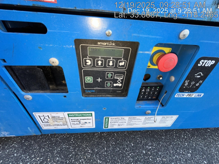 2020 Genie GS-2632 Solid NM Tires, Folding Rails with Half-Height Swing Gate, Beacon, 800W Invertor