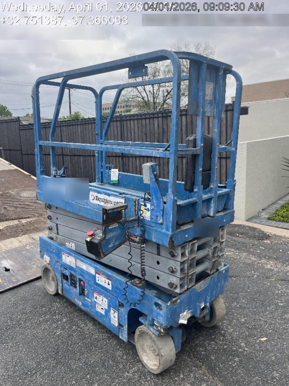 2019 Genie GS-1930 Genie GS-1930 Scissor Lift w/Standard Options