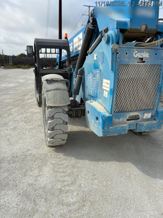 2019 Genie GTH-1056 Canopy, Solid RT Tires, LED Work Lights, Beacon 60" QA Carriage, 60" Forks