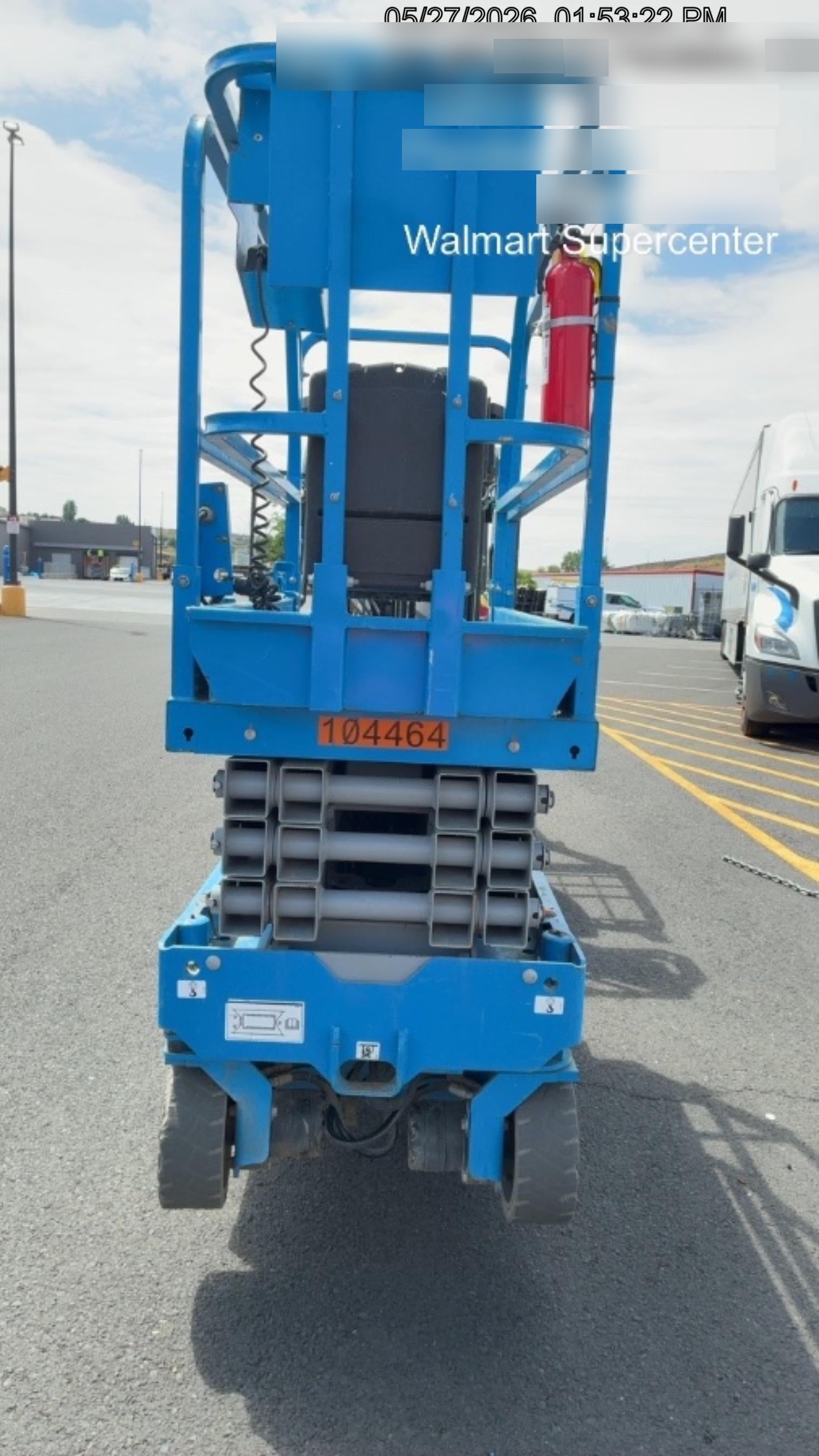 2020 Genie GS-1930 Standard Machine, 800W Inverter