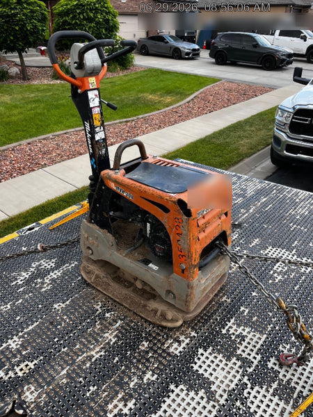 2023 Multiquip MV308GH Honda GX270, 18" Plate, Tachometer