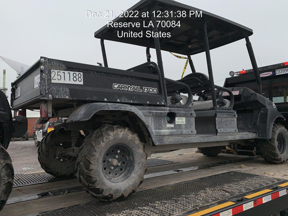 2023 Club Car CA1700D Canopy, Diesel, 4 Passenger