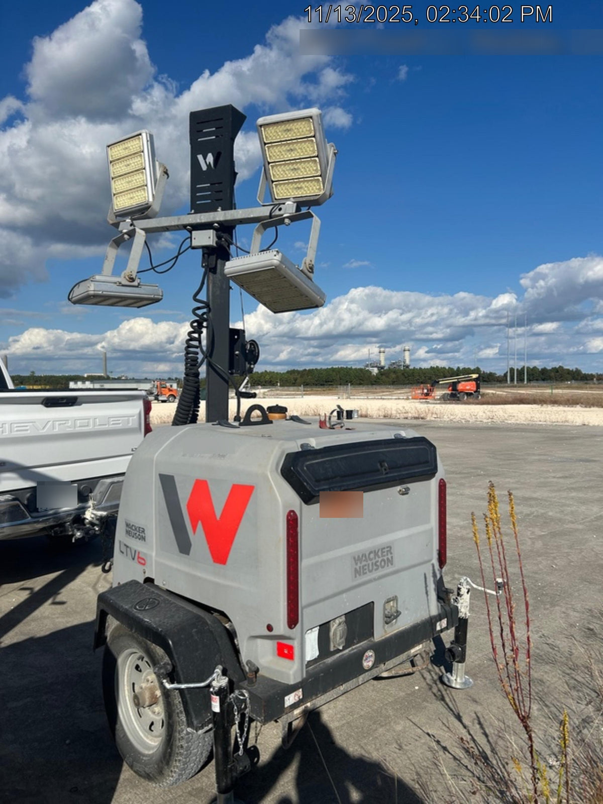 2019 Wacker Neuson LTV6K-LED LED Lighting, ES Track Hardware, Fuel Level Sensor