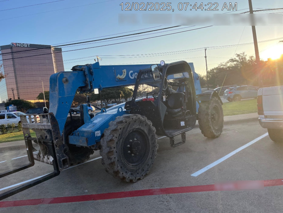 2017 Genie GTH-636 Genie GTH636 Telehandler, 48' Carriage, Solid Tires