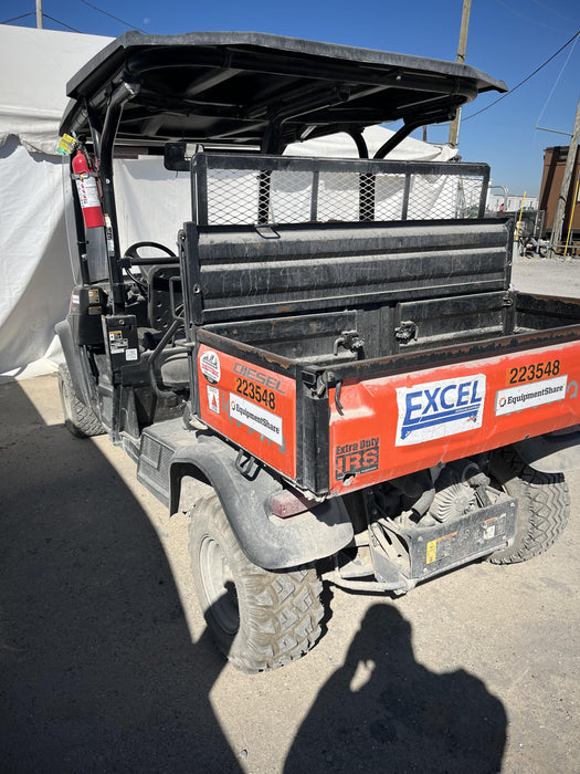 2022 Kubota RTV-X1140W-H Plastic Canopy, Windshield Acrylic Clear, LED Strobe Light, Wire Harness Kit, Back up Alarm