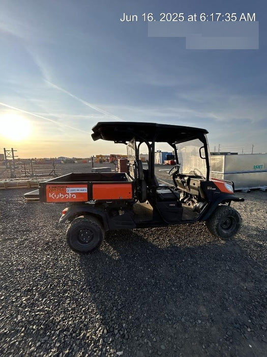 2022 Kubota RTV-X1140W-H Plastic Canopy, Windshield Acrylic Clear, LED Strobe Light, Wire Harness Kit, Back up Alarm