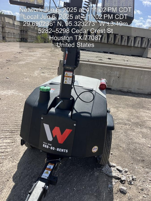 2024 Wacker Neuson LTT4 Diesel, Kohler KDW702, Deep Sea Controller, Auto Start, LED 320W, Bypass Outlet, T3