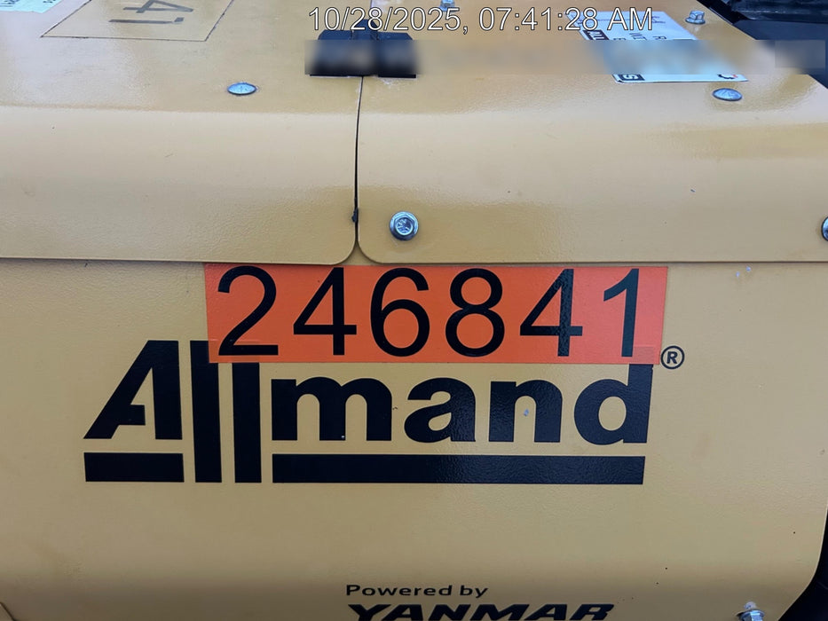 2022 Allmand NLV3GR (4) LED Light Fixture 350W, 23' Vertical Mast, 3kW Prime, Towable, ES Decals, T3