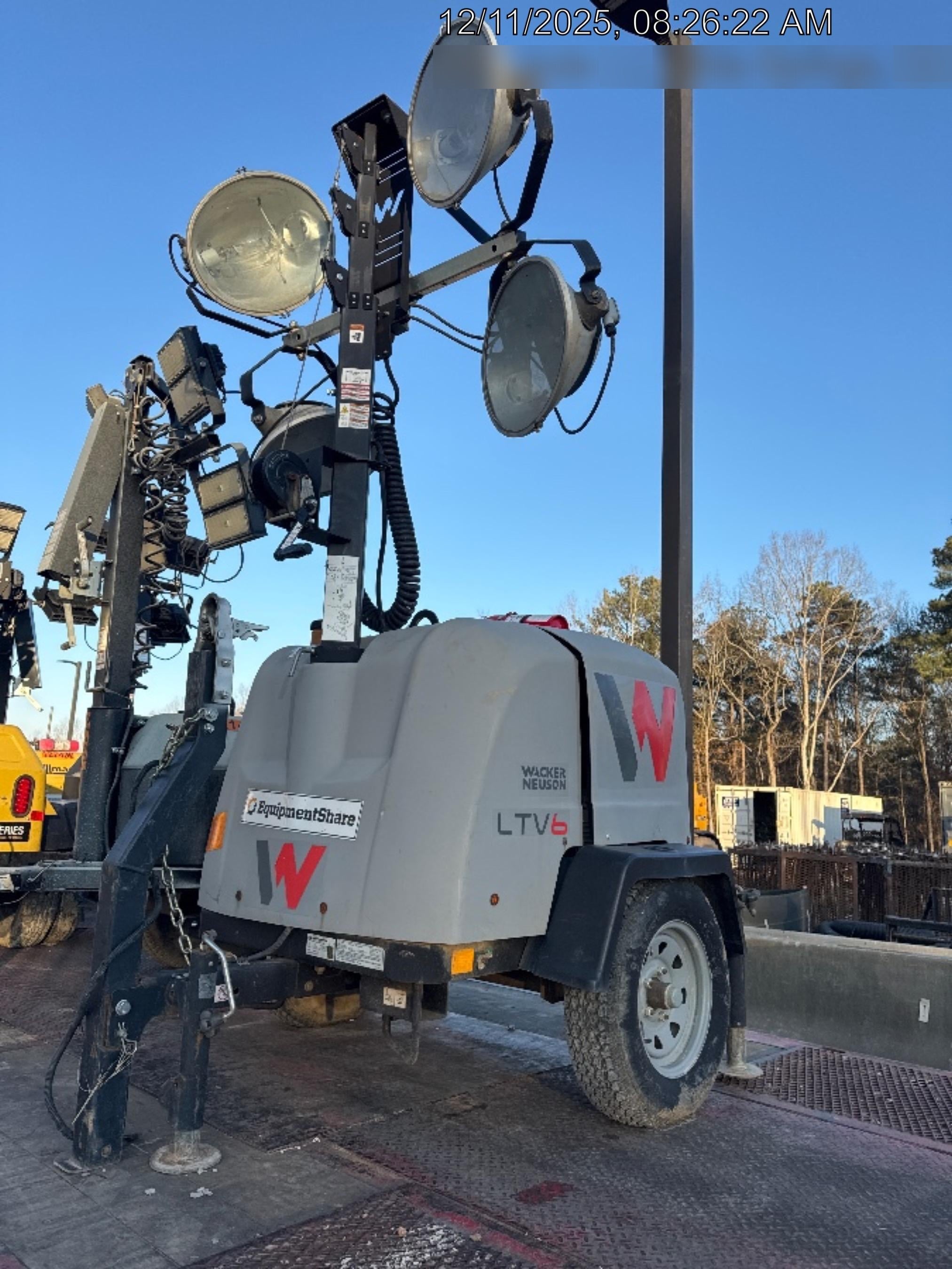 2019 Wacker Neuson LTV6L-MH Standard Options, ES Track Hardware, Fuel Level Sensor