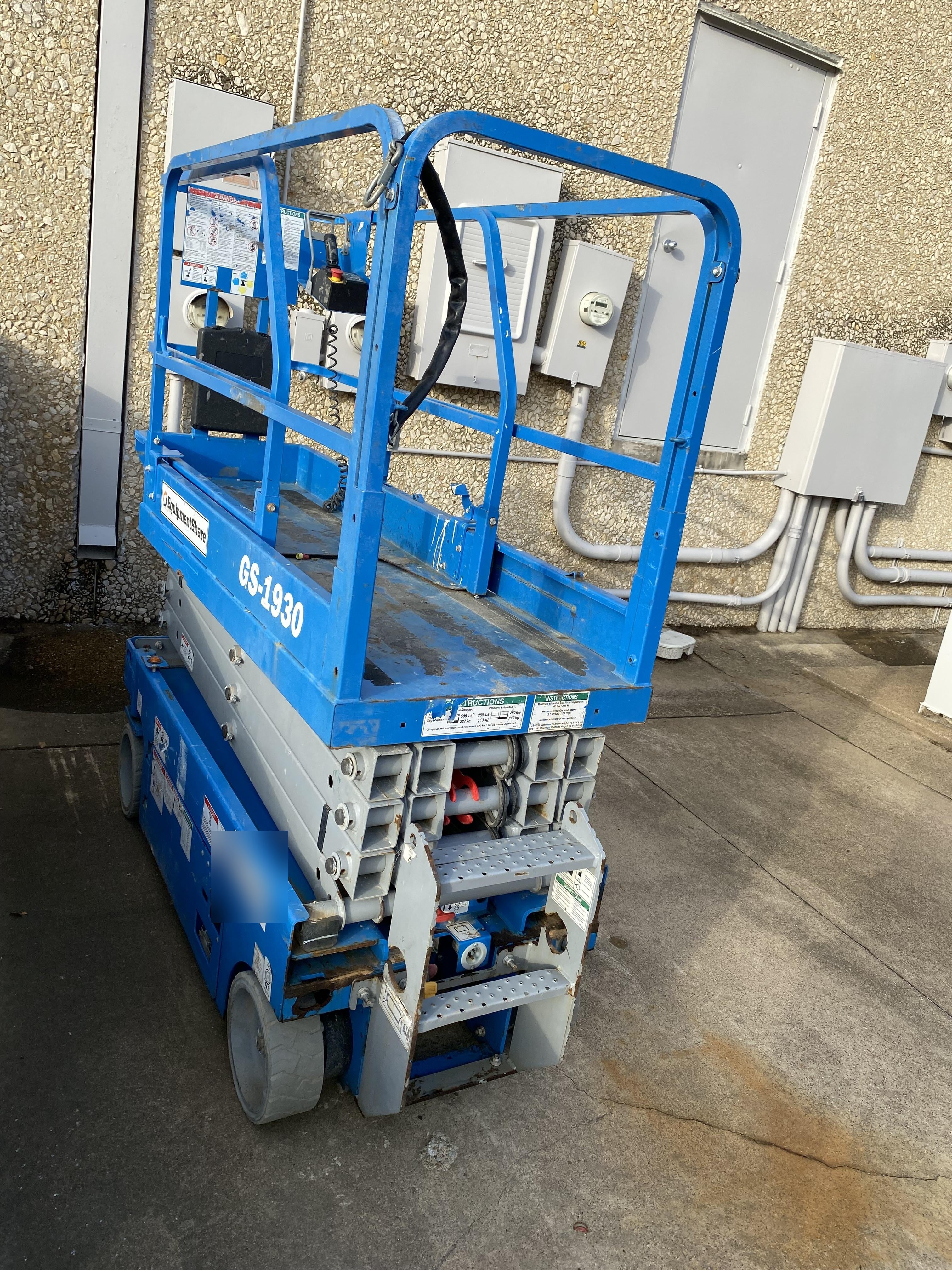 2018 Genie GS-1930 Genie GS-1930 Scissor Lift w/Standard Options