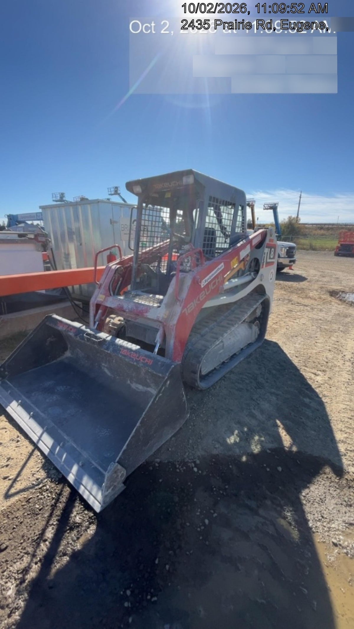 2019 TAKEUCHI TL8W