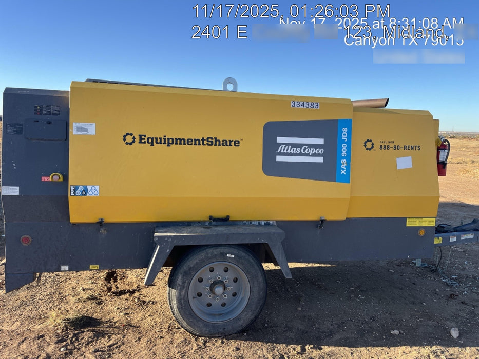 2023 ATLAS COPCO XAS 900