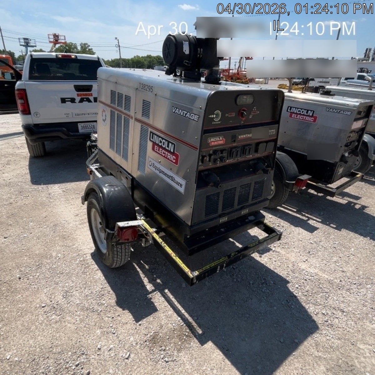 2021 Lincoln Electric Vantage 549X VANTAGE 549X READY PAK 3
