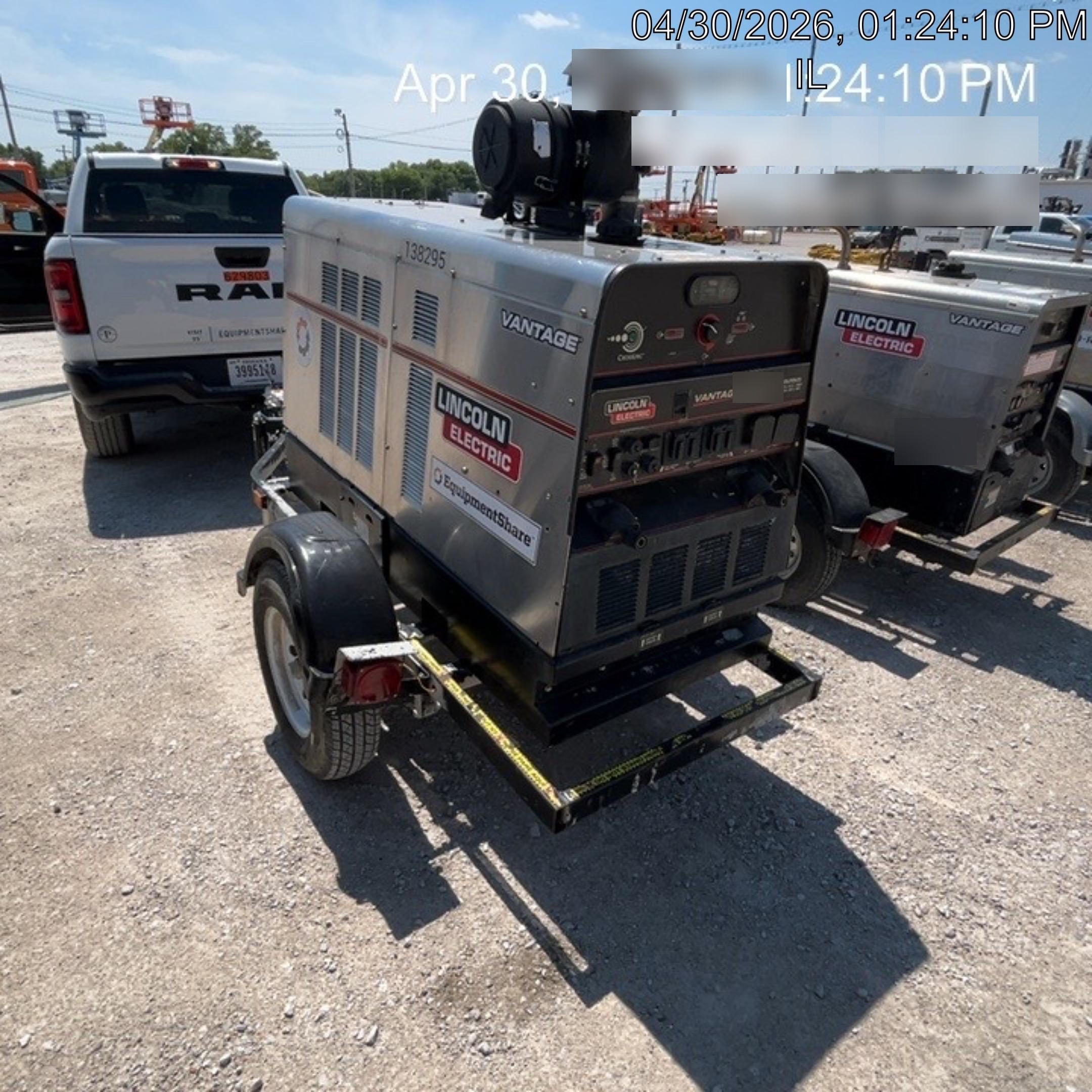 2021 Lincoln Electric Vantage 549X VANTAGE 549X READY PAK 3