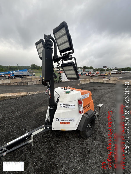 2023 Generac MLT2 Diesel, Flex Switch 120V Input, Powerzone Controller, (4) 320W LED Lights, 4kW Generator, 39.9 Gal Fuel Tank, 2" Ball, T3
