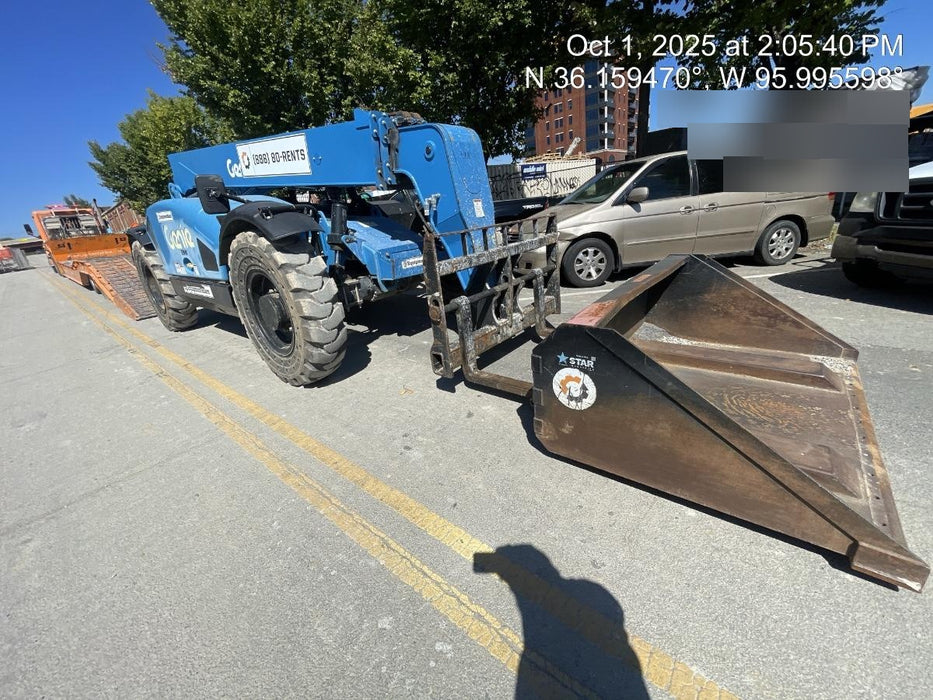 2019 Genie GTH-844 GTH-844 w/Open ROPS, FF Tires, beacon/work lights, 60" carriage/forks