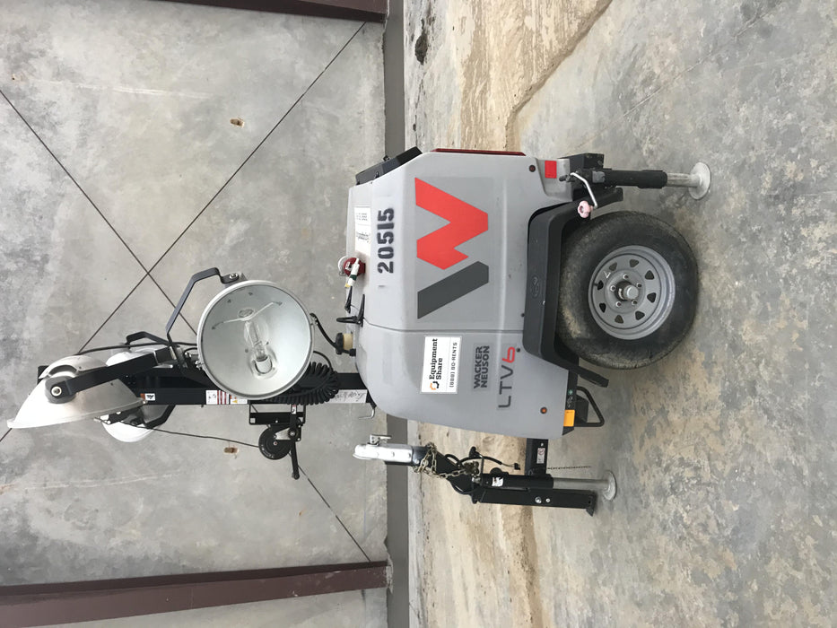 2018 Wacker Neuson LTV6L-MH Wacker Neuson LTV6L Mobile Light Tower w/Fuel Level Sensor Installed