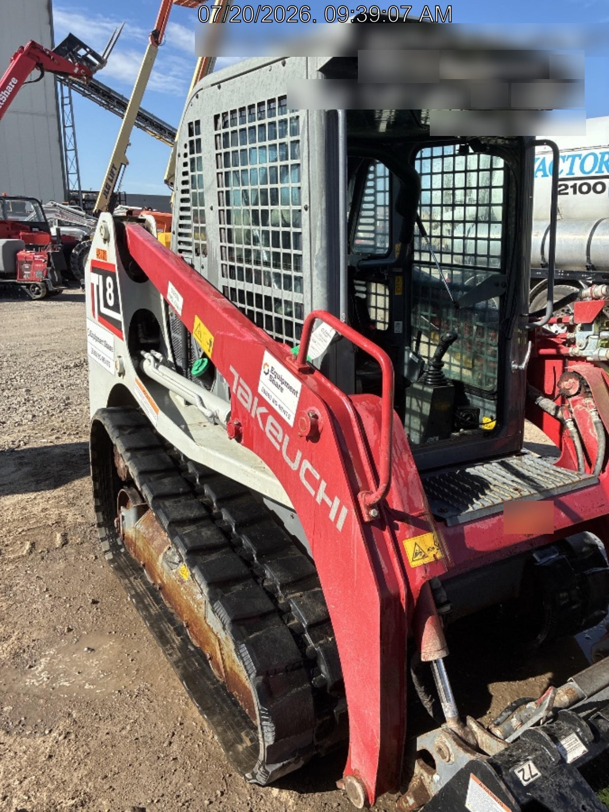 2019 TAKEUCHI TL8CW