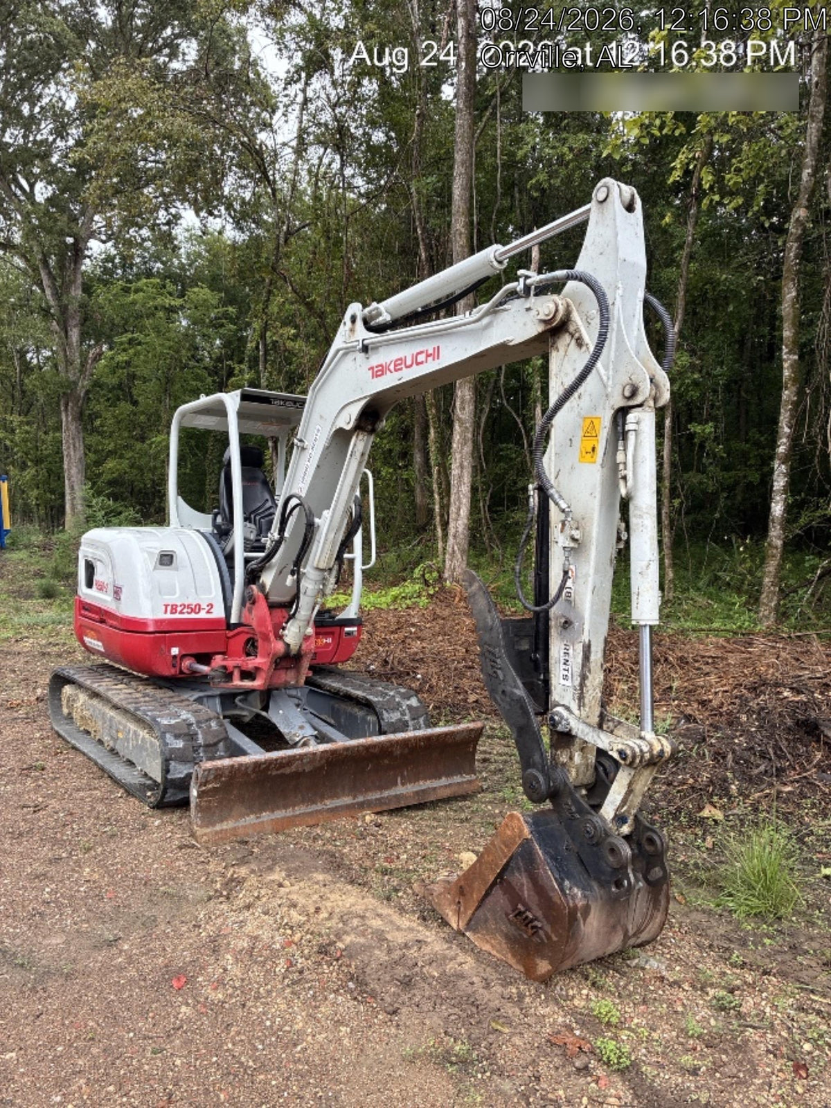 2024 TAKEUCHI TB250-2R