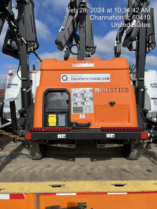 2024 Generac MLT2 Diesel, Flex Switch 120V Input, Powerzone Controller, 
(4) 320W LED Lights, 4kW Generator, 39.9 Gal Fuel Tank, 2" Ball, T3