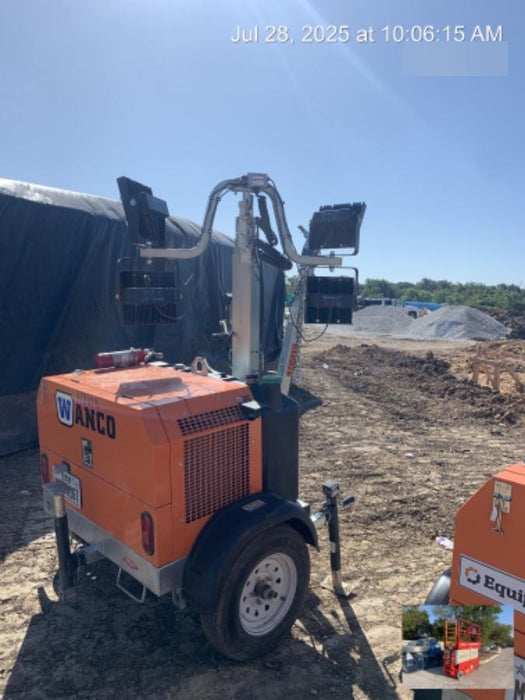 2024 Wanco WLTT-4MM4K Diesel, Deep Sea Controller, Shore Power Plug, Auto Start, (4) 350W LED Floodlights, 4kW Generator, 60 Gal Fuel Tank, 2" Ball, T3