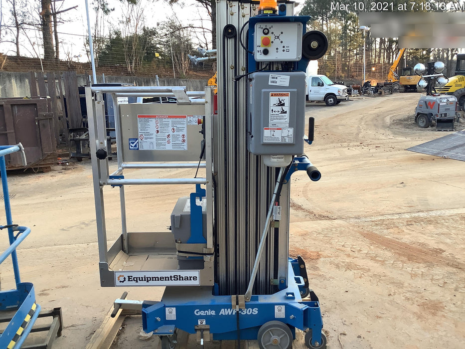 2021 GENIE AWP-30S DC